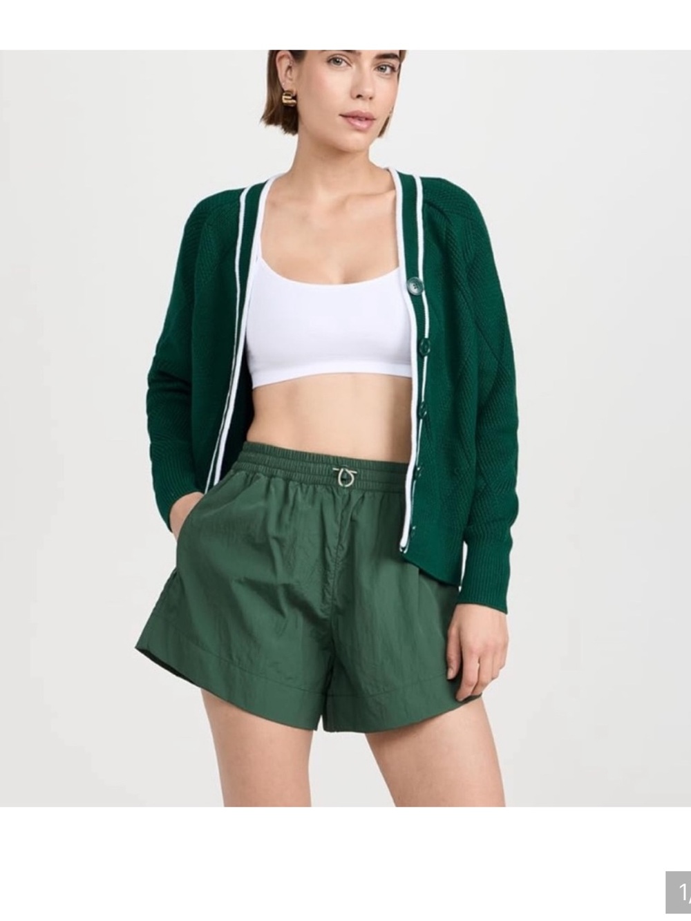 BNWT Varley Dorset relaxed knit cardigan XS